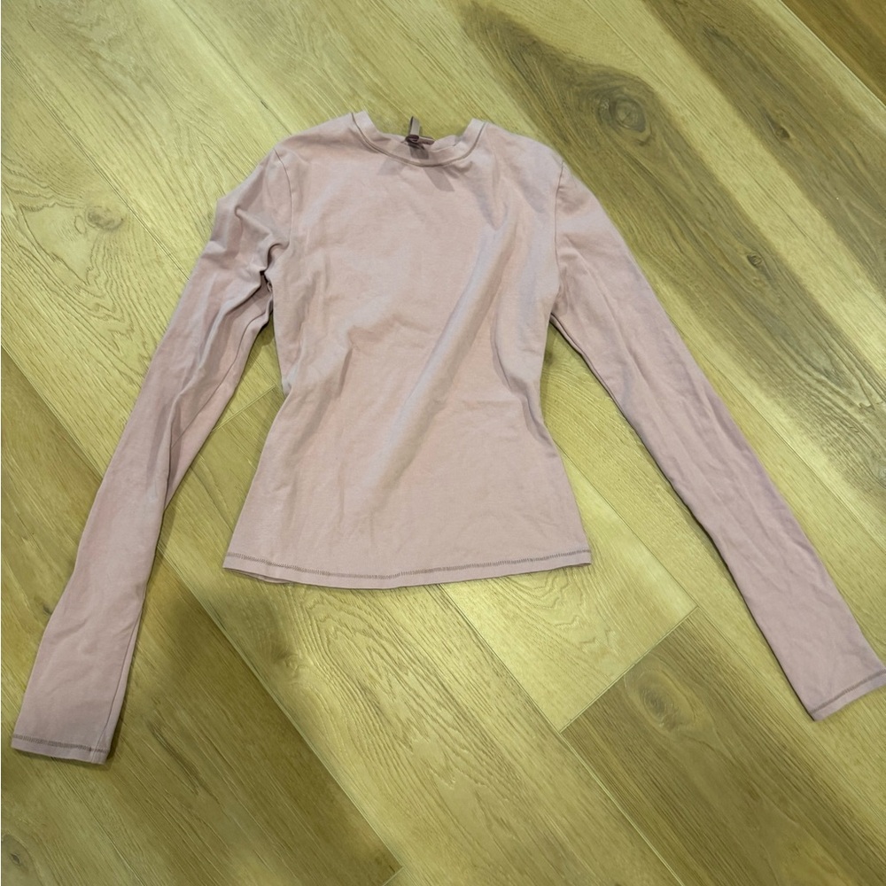 SKIMS Long Sleeve Pink/Purple Top (MATCHING BOTTOMS AVAILABLE)